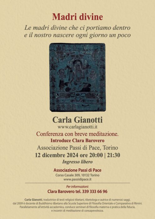 Madri Divine Conferenza e Meditazione